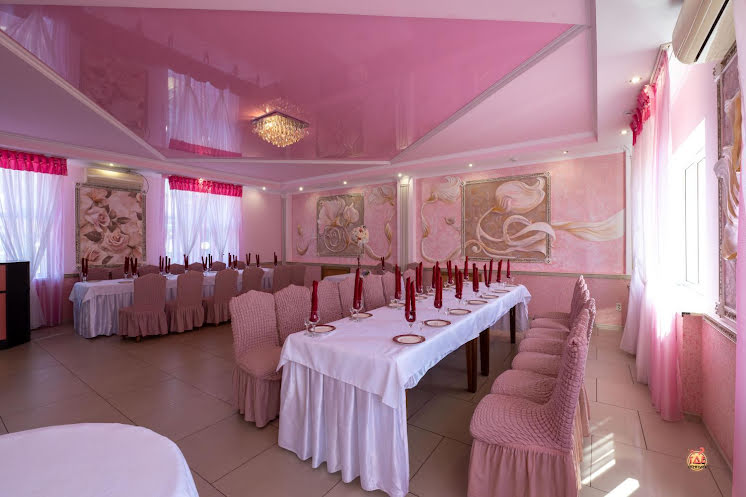 Зал «Розовый» в «Бригантина» фотография №1