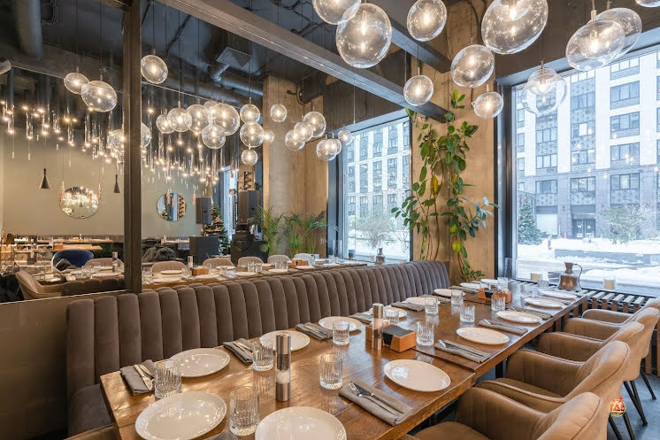 Зал ресторана  в «Gastronome Bistro» фотография №5