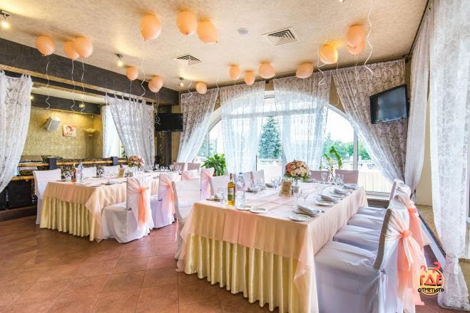 Банкетный зал на 1 этаже в «Белый берег» фотография №6