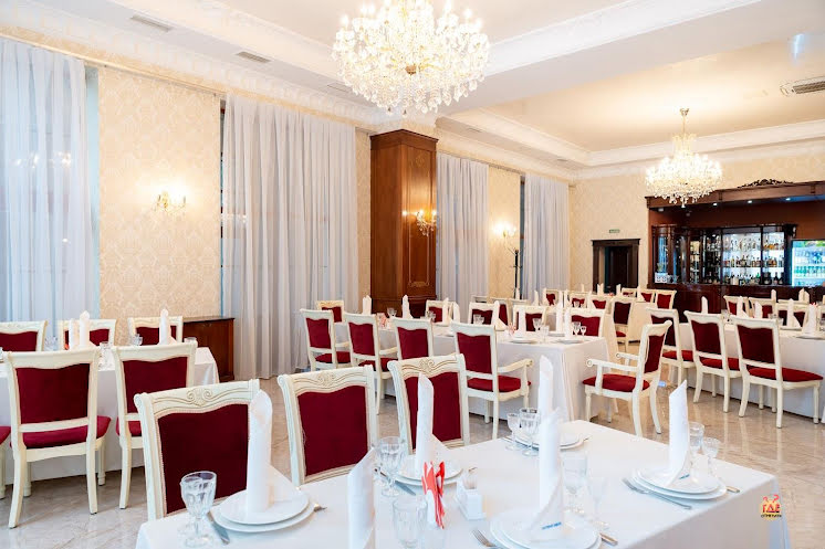 Зал "Каминный" в «Голубое Озеро» фотография №16