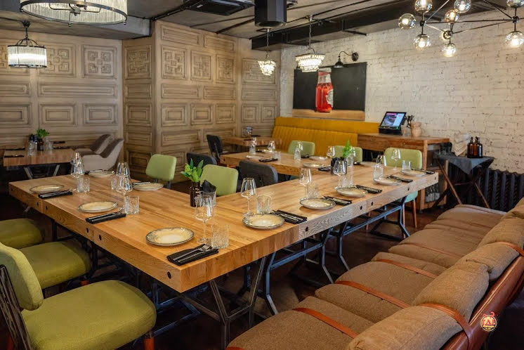 Банкетный зал на 1 этаже  в «Угли» фотография №4