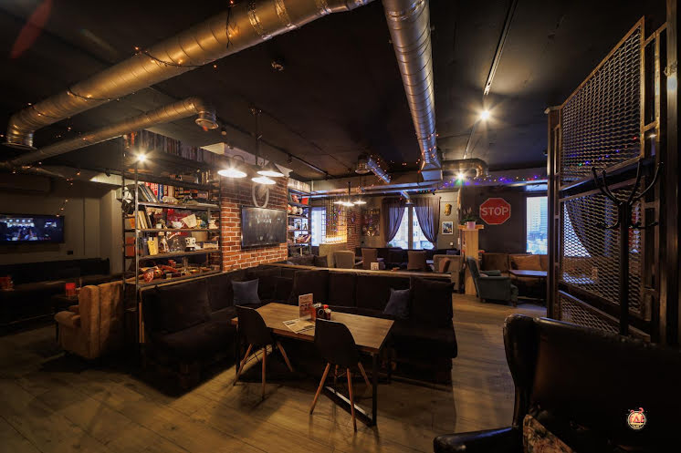 Зал на втором этаже  в «Бар HookahPlace Flat в Видном» фотография №9