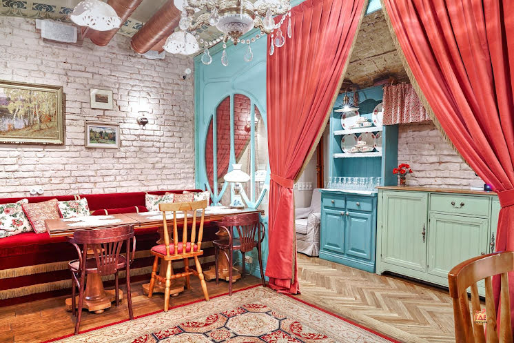 Бордовый зал в «Катюша» фотография №3