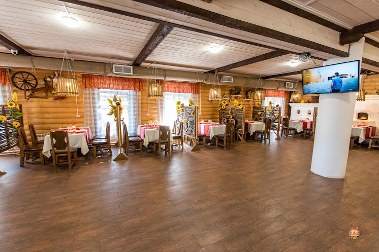 Зал «С деревенском колоритом» в «Валенок» фотография №5