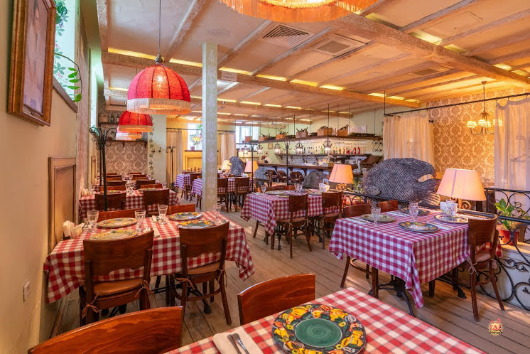 Тосканский зал в «Бенвенуто на Сретенском бульваре» фотография №2