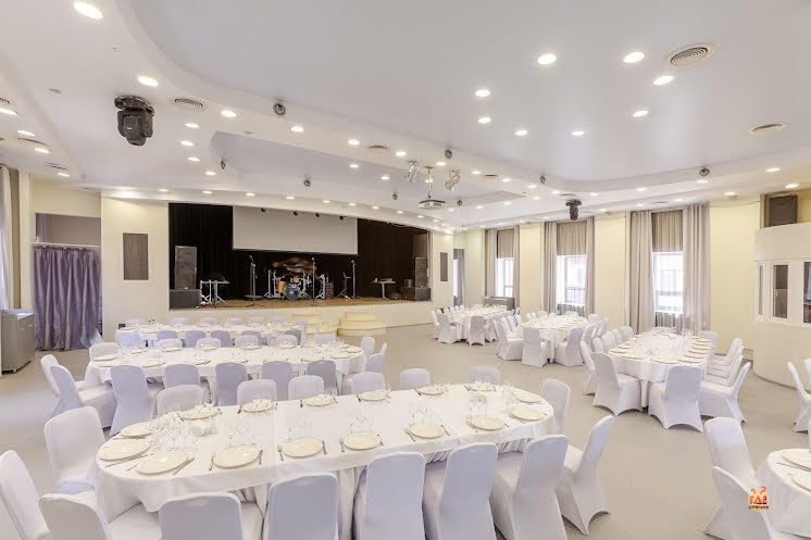 Большой банкетный зал в «Гостиница Самара» фотография №2