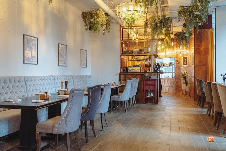 Основной зал в «Стейк-Хаус Muu на Мукомольном проезде» фотография № 1