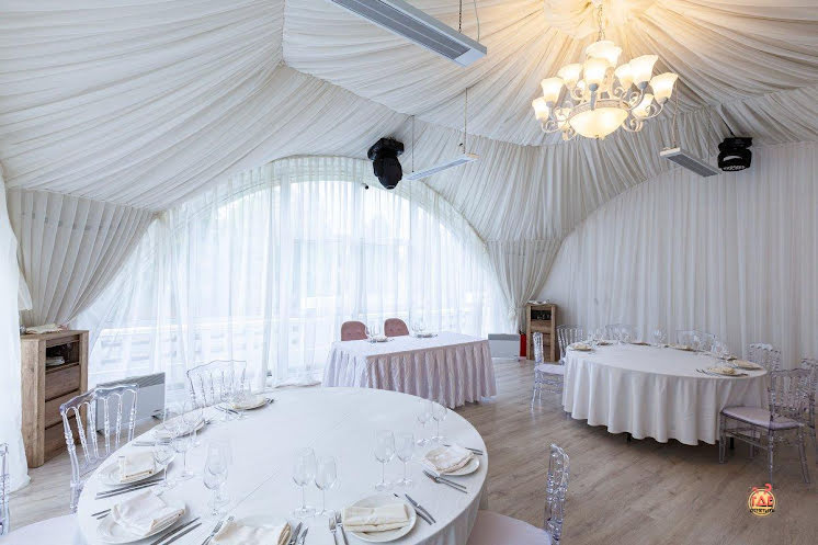 Панорамный шатер в «Villa Arcobaleno» фотография №15