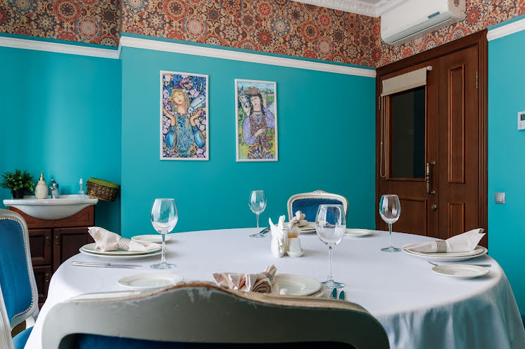 Зал "Синий" в «Гусь» фотография №2