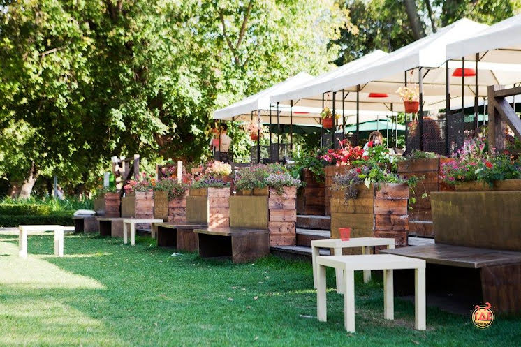 Летняя терраса в «La Campania» фотография №2