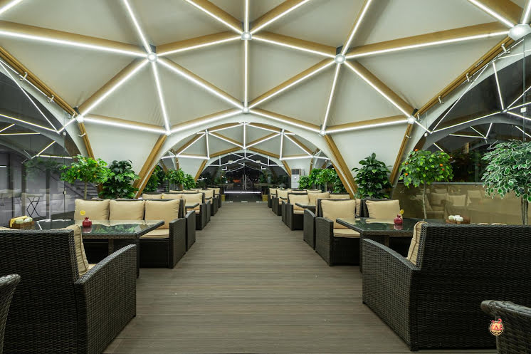 Летний шатер на крыше в «GRANAT» фотография №19