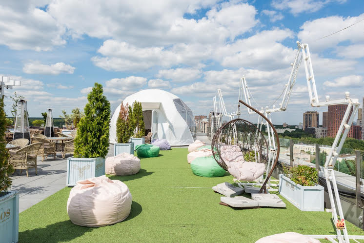 Большая веранда в «Сытый лось на Кунцево» фотография №5