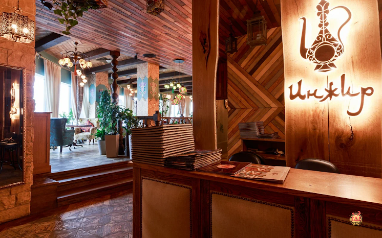 Большой зал  в «Чайхана Инжир на Перерва» фотография №7