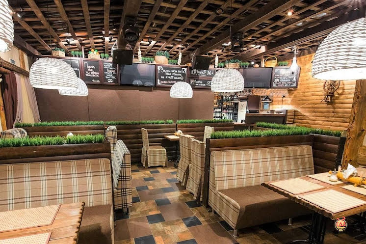 Основной зал в «Хуторок» фотография №5