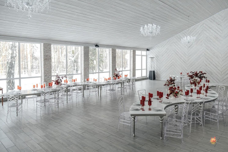 Большой панорамный зал  в «Лесной берег» фотография №2