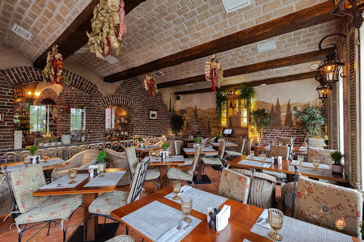 Зал на втором этаже  в «Вилла Паста» фотография №6