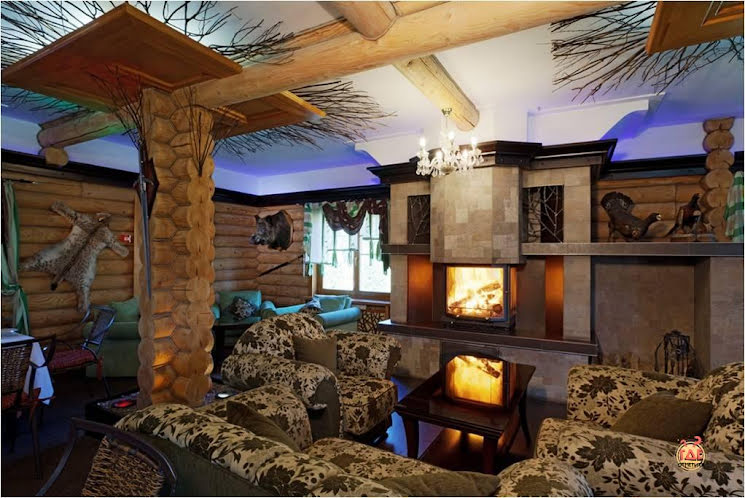 Каминный зал в «Семигорье» фотография №8