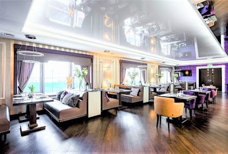 Зал ресторана Rossvik в VIP-домик