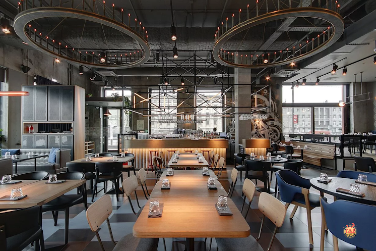 Основной зал в «Grill Station» фотография №1