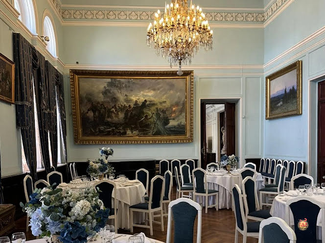 Зал "Голубая гостиная"  в «Офицерское собрание» фотография №4