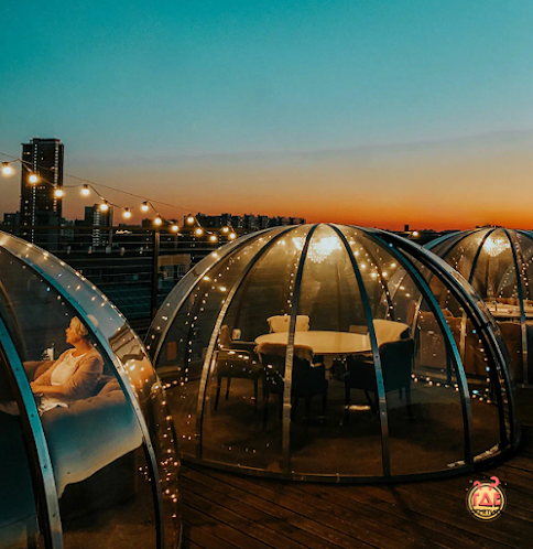 Купольные беседки RoofTop в «Лофты ВДНХ» фотография №11