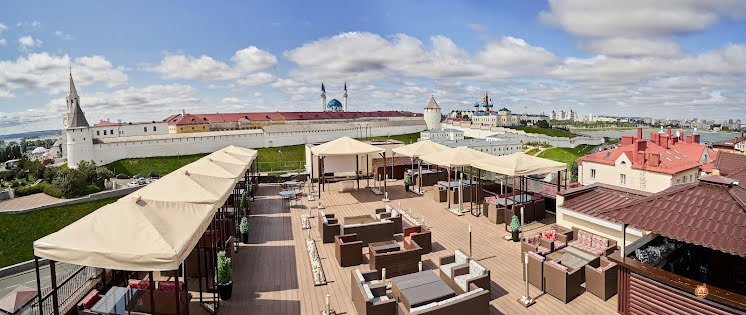 Ресторан на крыше "The Terrace" в «Courtyard by Marriott Kazan Kremlin» фотография № 1