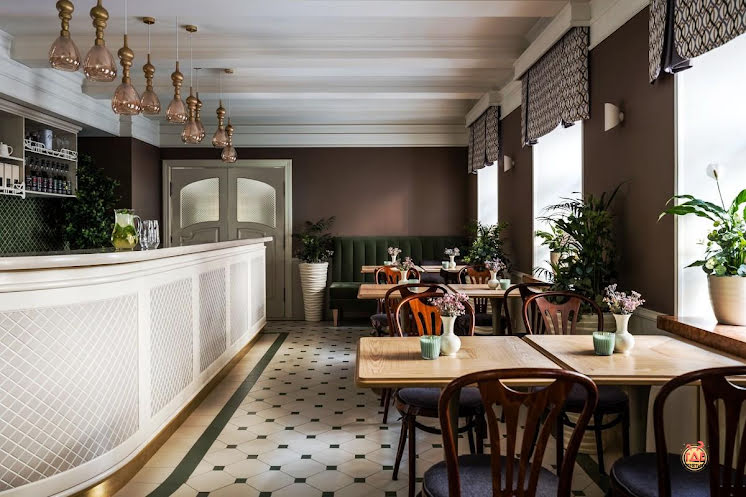 Зал кафе в «Александр» фотография №2