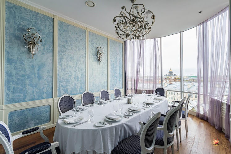 Зал «Голубая гостиная» в «Амбассадор» фотография №17