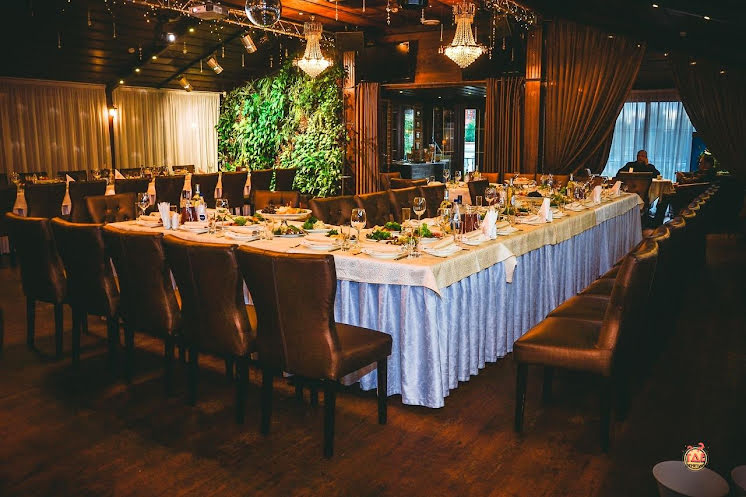 Зал ресторана  в «Астер» фотография №13