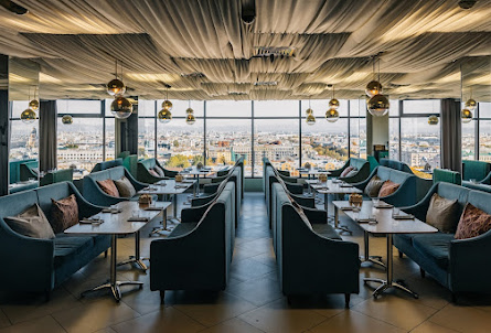 Основной зал в Зона с кальяном