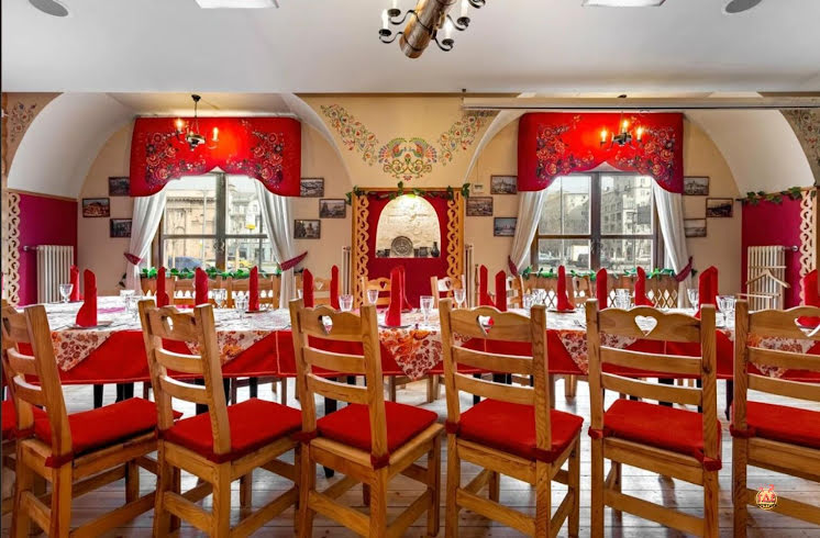 Зал ресторана  в «Илья Муромец на Ленинградском проспекте» фотография №6