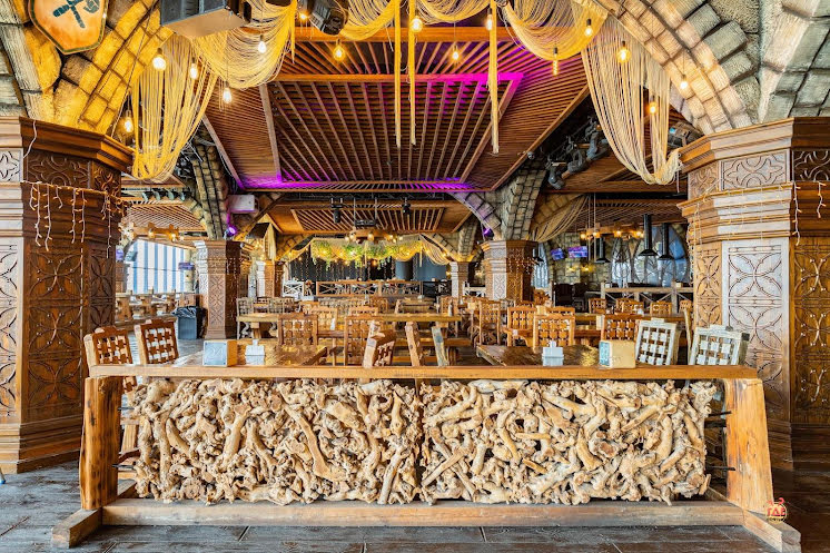 Основной зал в «Папаша Клаусс» фотография №14