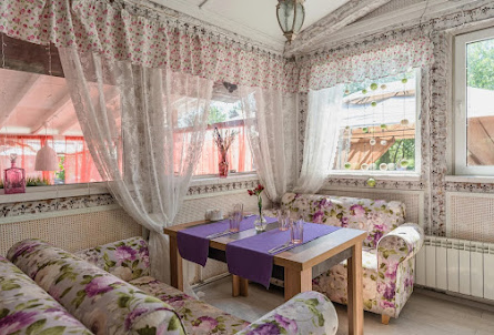 Веранда ресторана "Черемша" в Зал ресторана "Корчма" - 2 этаж