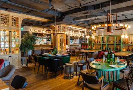 Зал на 1 этаже в Терраса Дома