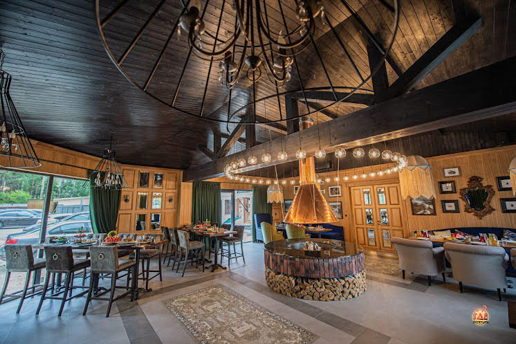 Каминный зал в «Баден-Баден термы Еткуль» фотография №5