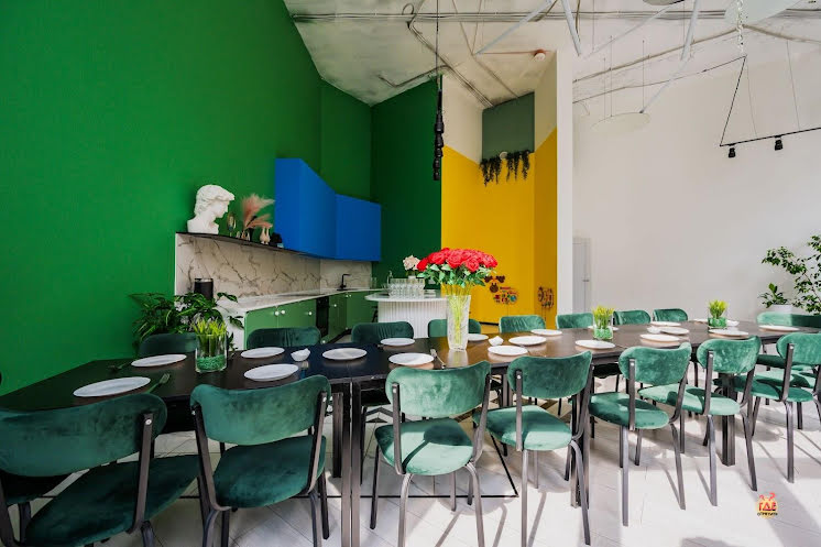 Основной зал в «Arcobaleno» фотография №14