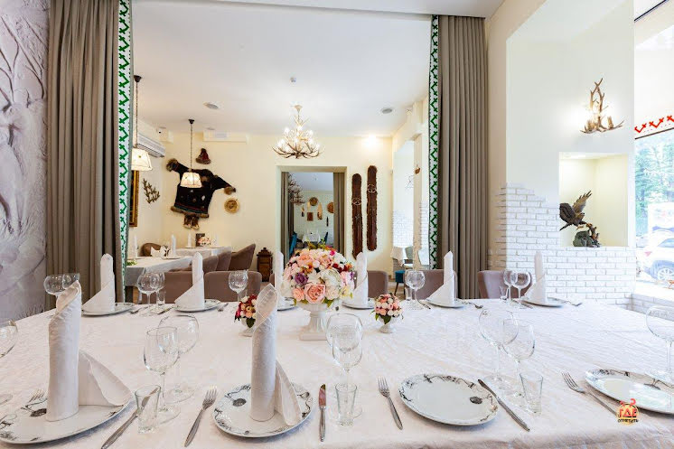 Зал «Охотничий» в «Таёжный» фотография №15