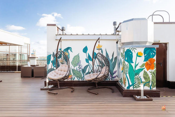 Ресторан на крыше "The Terrace" в «Courtyard by Marriott Kazan Kremlin» фотография №3