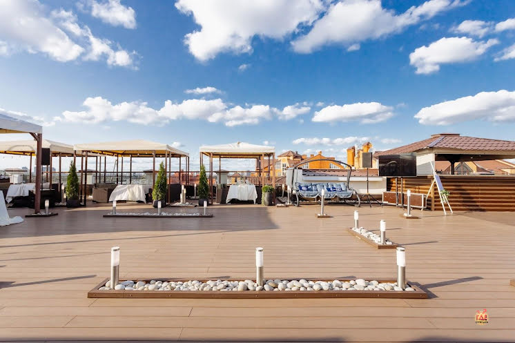 Ресторан на крыше "The Terrace" в «Courtyard by Marriott Kazan Kremlin» фотография №14