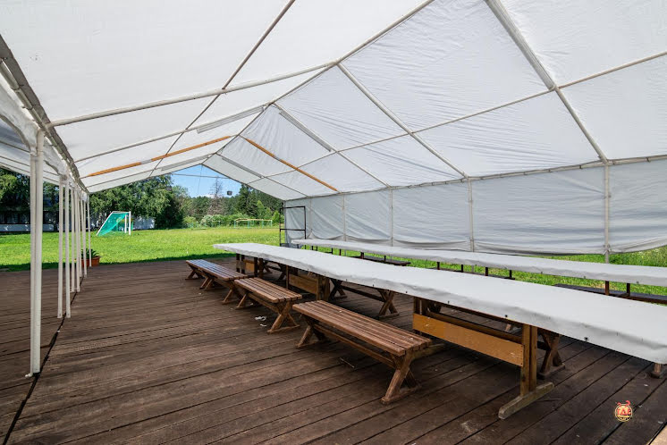 Белый шатер в «Зорька» фотография №11