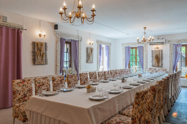 Каминный зал ресторана "Черемша" в «Старая Мельница» фотография №13