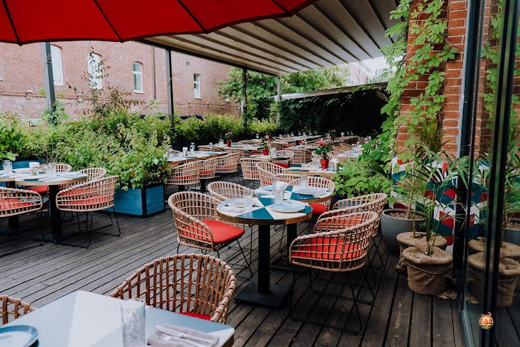 Летняя терраса в «Slava» фотография №5