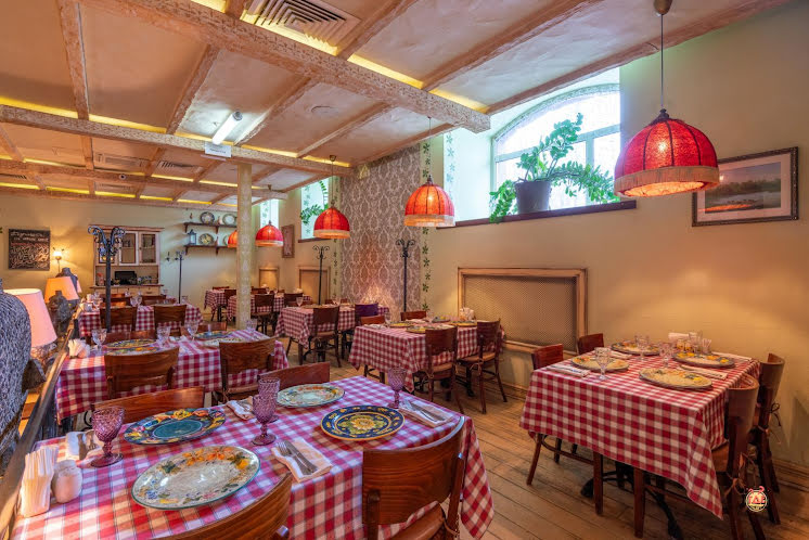 Тосканский зал в «Бенвенуто на Сретенском бульваре» фотография №5