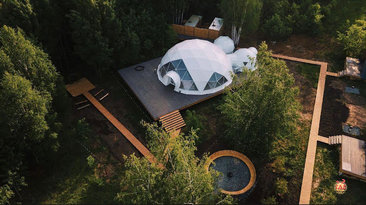 Купол в «SVIYAGA glamp» фотография №14
