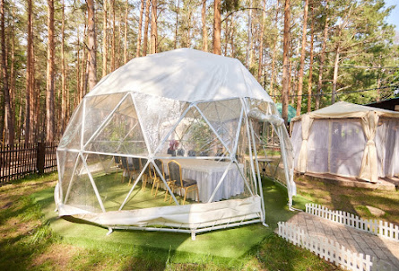 Геокупол в Маленькие беседки 