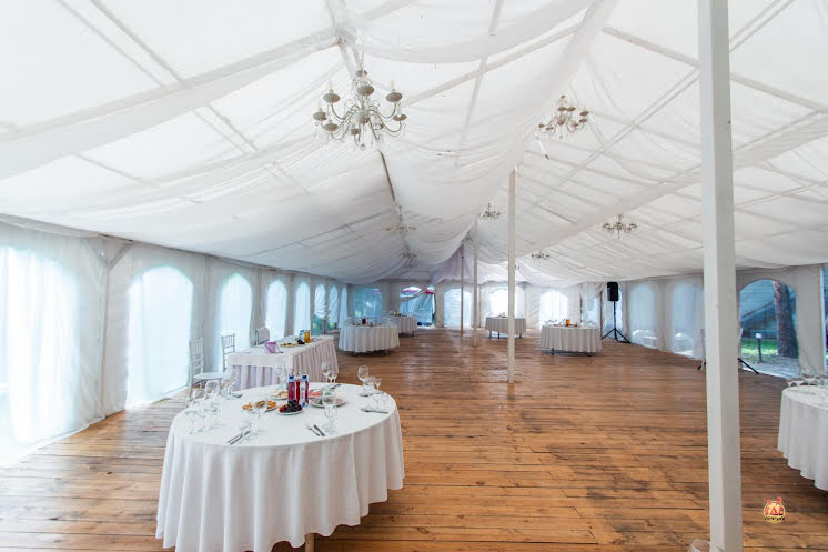 Большой шатер в «Лесные Дали» фотография №12