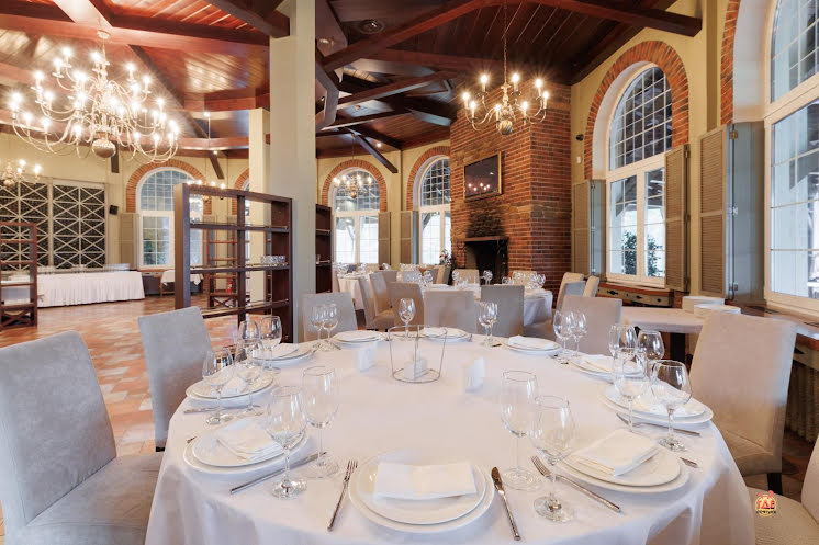 Каминный зал в «Шале Березка Новогорск» фотография №4