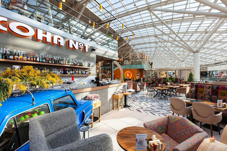 Зал ресторана  в «Чайхона №1 Авиапарк» фотография №1