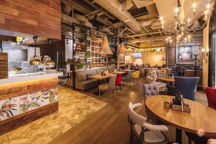 Зал на 100 человек в «Osteria Mario в ТРК VEGAS Кунцево» фотография №4