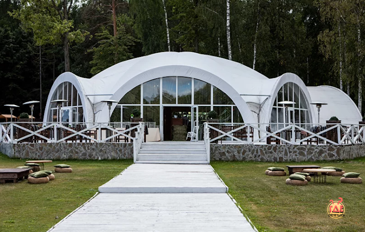 Шатер в «Имение Спасское» фотография №15